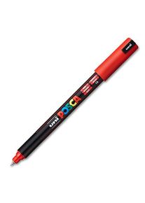 uni-ball POSCA Pigmentmarker PC-1MR, rot Extra feine Spitze 0,7 mm