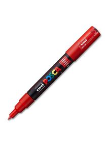 uni-ball POSCA Pigmentmarker PC-1M, rot Konische Spitze,