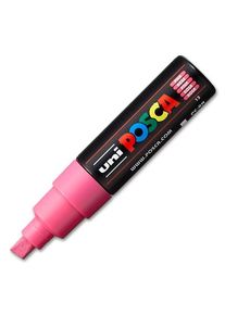 uni-ball POSCA Pigmentmarker PC-8K, rosa Keilspitze, Strichstärke: