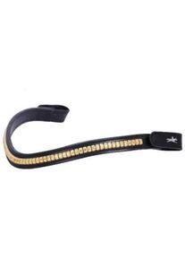 Schockemöhle Sports Schockemöhle SP Monza C Stirnband, black/gold, WB