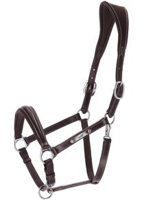 Schockemöhle Sports Schockemöhle Frisco F SP Halfter, dark brown/cream/silver, WB