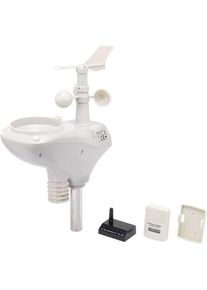 Renkforce WH2600 digitale Funk-Internet-Wetterstation Alarmfunktion kabellos weiß