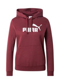 Puma Ženy Sportovní mikina 'Ess No. 1' merlot / bílá XS