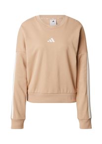 adidas Sportswear Ženy Sportovní mikina béžová / bílá XS