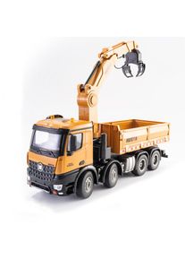 Huina 1538 LKW Kipper mit Greifer 1:14 RTR