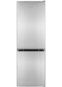 Exquisit KGC231-60-E-050C Stand Kühl-Gefrierkombination, 47,4 cm breit, 157 L, LED Beleuchtung, Super-Kühl-Modus, inoxlook