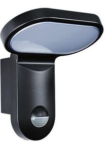 Esylux AOL 200 LED Wandleuchte mit Bewegungsmelder, 25W, 3000K, schwarz (EL10750816)
