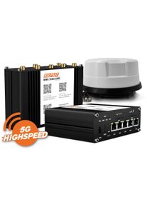 Selfsat MWR 5560 eSIM LTE-/WLAN Router, inkl. Panorama Antenne, weiß