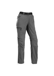 Maul Sport Women's Montreal SP Zip-off trousers Women (23 - Short, grey)