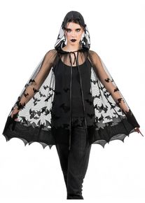 maskworld Mantello da vampiro Batcape