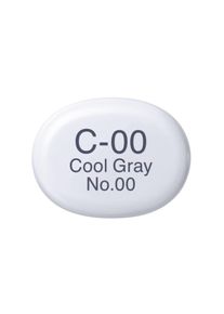 Copic Sketch C00 cool gray Layoutmarker mit Pinsel- und