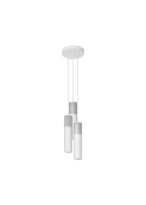 SL.1080 - Lustr na lanku BORGIO 3xGU10/40W/230V beton/kov bílá