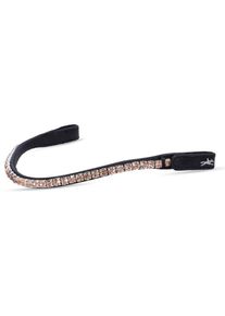 Schockemöhle Sports Schockemöhle SP Siena Stirnband, black/silk, VB