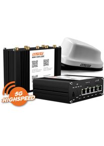 Selfsat MWR 5560 eSIM LTE-/WLAN Router, inkl. Selfsat 5G Antenne weiß