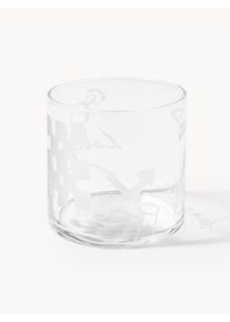 Westwing I Crosby Studios, sada ručně vyrobených sklenic Cristal, 2 díly Transparentní Sklo Ø 10 cm, V 10 cm, 600 ml | Westwing Collection