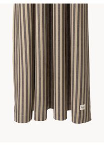 ferm LIVING Sprchový závěs z organické bavlny Chambray, vodoodpudivý Hnědá Bavlna, Organická bavlna Š 160 cm, D 205 cm