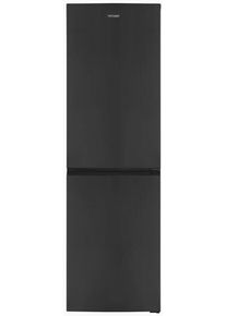 Exquisit KGC250-85-NF-040D Stand Kühl-Gefrierkombination, 54 cm breit, 247 L, NoFrost, LED Beleuchtung, inoxlook-az