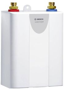 Bosch Home TR4000R6 Tronic Comfort Compact Durchlauferhitzer Warmwasserbereiter 6kW elektronisch weiß
