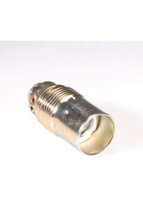 SCHAUM Metallfassung E14, glatt, messingfarben (211313)