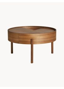 Woud Kulatý konferenční stolek s úložným prostorem Arc Ø 66 x V 38 cm