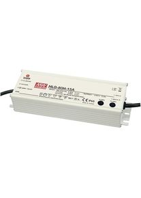 MW Mean Well HLG-80H-C700A LED-Treiber LED-Trafo Konstantstrom PFC-Schaltkreis Überlastschutz 90W 0,7A 64-129V/DC