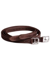 Schockemöhle Sports Schockemöhle Chantilly SP Steigbügelriemen, espresso/cream/silver, 135