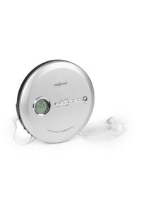 ONECONCEPT CDC 100MP3 Discman Disc-Player, LCD ASP, zesilovač basů, 2x1,5V; stříbrná barva