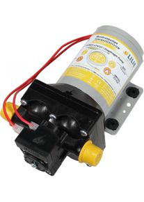 Lilie LP4121 Druckpumpe Druckwasserpumpe Trinkwassersystem 12V 7,5l/min 1,4bar Camping weiß gelb