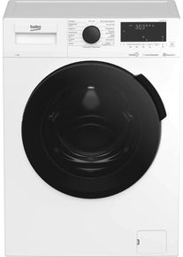Beko WMC81464ST1 8 kg Frontlader Waschmaschine, 60 cm breit, 1400 U/Min, StainExpert, Kindersicherung, weiß