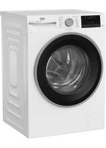 Beko B3WFT510413W 10kg Frontlader Waschmaschine, 60 cm breit, 1400 U/Min, Kindersicherung, StainExpert, Bluetooth, weiß