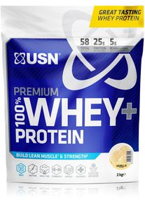 USN 100% Premium Whey Protein+, 2000 g Beutel, Vanilla