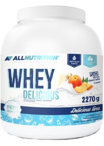 Allnutrition Whey Delicious, 2270 g Dose, White Chocolate with Peach