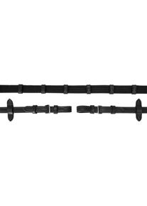 Schockemöhle Sports Schockemöhle Durasoft Web SP Zügel, WB, black/silver
