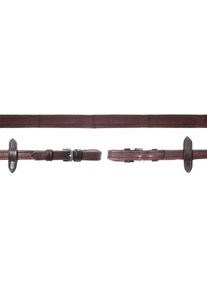 Schockemöhle Sports Schockemöhle Durasoft Grip SP Zügel, dark brown/silver, WB XL