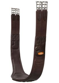 Schockemöhle Sports Schockemöhle Portland SP Sattelgurt, espresso/silver, 130cm