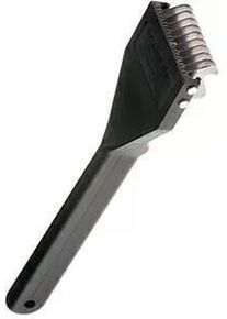Mars Coat King Multi-Trimm-Striegel, schwarz, 10 Klingen (mittel)