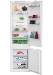 Beko BCSA306E4ZSN Einbau-Kühl-Gefrierkombination 54cm breit 298 Liter 0 Grad Zone LED Illumination Schlepptür-Technik