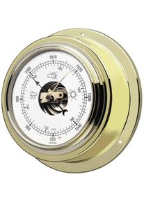 TFA Dostmann 29.4010B Barometer Thermometer Innenluftfeuchte Messing