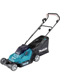 Makita DLM432PT2 Akku-Rasenmäher 2. Akku 18V Schnittbreite max. 430mm 3600U/min blau schwarz