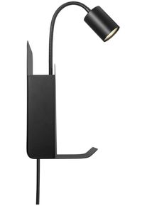 Nordlux Roomi Wandleuchte Wandbeleuchtung Innenbeleuchtung GU10 35 Watt schwarz
