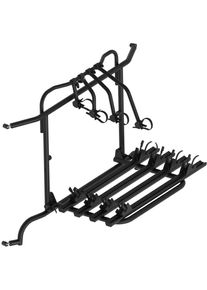 Eurotrail EuroCarry Heck-Fahrradträger Fahrradhalter Fiat Ducato ab Bj. 07/2006 Scharnierbefestigung 4 Fahrräder schwarz