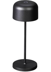 Konstsmide Lille LED-Akku-Tischlampe Tischleuchte 2,2 Watt warmweiß schwarz