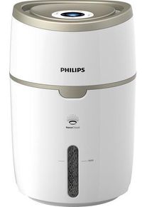 Philips HU4816/10 Luftbefeuchter Luftreiniger 4 Liter max. 44m² Schlafmodus weiß