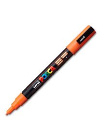 uni-ball POSCA Pigmentmarker PC-3M, dunkelorange Rundspitze,
