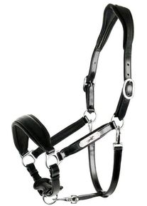 Schockemöhle Sports Schockemöhle Fremont Pro SP Halfter, black/silver, VB