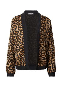 ABOUT YOU Ženy Přechodná bunda 'Maja' hnědá / cappuccino / černá 34