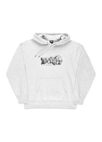 Antix Troja Hoodie heather white men S