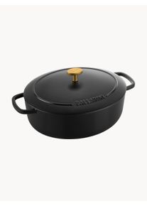 Ballarini Oválný litinový hrnec Ballarini Bellamonte Černá, Zlatá 2,2 l