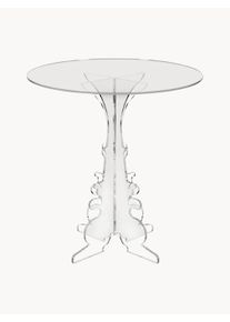 Iplex Odkládací stolek Luisa Transparentní Ø 36 cm, V 42 cm