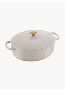 Ballarini Oválný litinový hrnec Ballarini Bellamonte Béžová, Zlatá 6,5 l